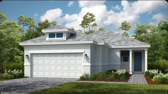 New construction Single-Family house 13385 Sw Mazzano St, Port St. Lucie, FL 34987 plan Bergamo - image