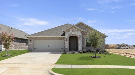 New construction Single-Family house 2108 Sesaro Drive, Aubrey, TX 76227 Cottonwood II T- photo 0