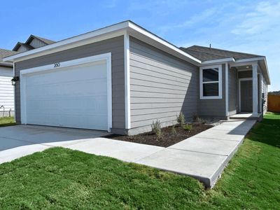 New construction Single-Family house 260 Firefox Wy, Jarrell, TX 76537 plan Cedar - image