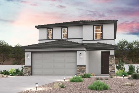 New construction Single-Family house 17278 W Daley Ln, Surprise, AZ 85387 Leyland- photo 0