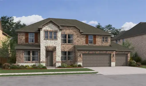 New construction Single-Family house 112 Roebuck Ln, New Waverly, TX 77358 plan Malmo - image
