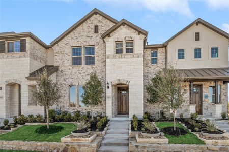 New construction Townhouse house 3051 Tenor Way, Sachse, TX 75048 Townhome Series - Cascade- photo 0 0