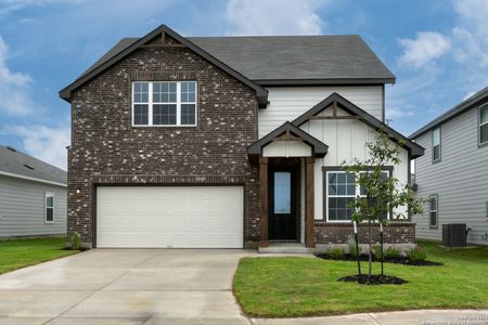 New construction Single-Family house 7130 Lower View, San Antonio, TX 78252 Cassidy Homeplan- photo 0