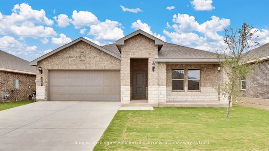 New construction Single-Family house 15002 Wheeler Ave, Lubbock, TX 79423 plan The Texas Cali - image