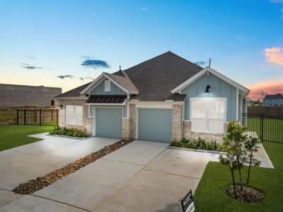 New construction Single-Family house 10127 Crescendo Way, Manvel, TX 77578 Chalet - Single Story Villas- photo 25 25