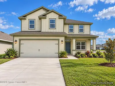 New construction Single-Family house 1288 Soleway Ave Nw, Palm Bay, FL 32907 plan 2705 - image
