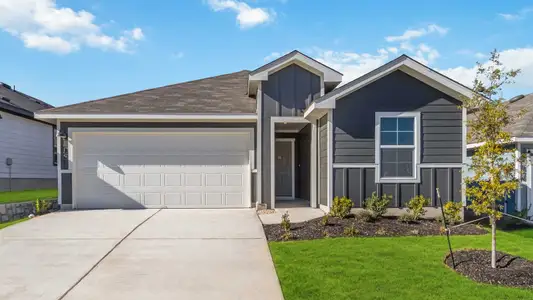 New construction Single-Family house 871 Arnold Lp, Uhland, TX 78640 plan The Easton - image