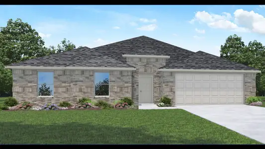 New construction Single-Family house 16323 Ross Ct, Conroe, TX 77303 plan Irving - image