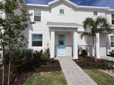 New construction Townhouse house 4462 Sunset Garden St, Bradenton, FL 34210 plan Bay Harbor - Townhomes - image