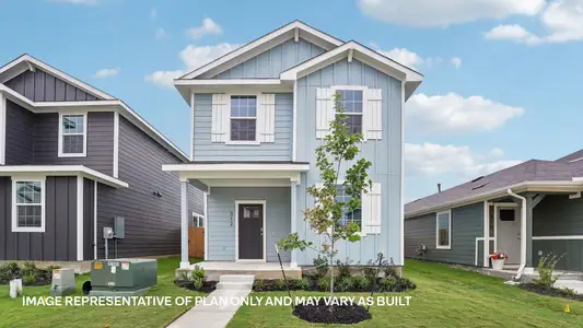 New construction Single-Family house 211 Constanza Trl, Bastrop, TX 78602 plan The Madeline - image
