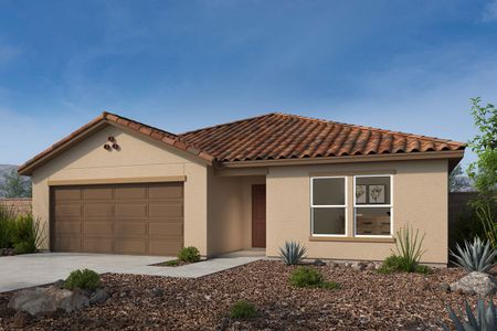 New construction Single-Family house 7458 S Pyramid Ridge Dr, Tucson, AZ 85747 plan 1708 Modeled - image