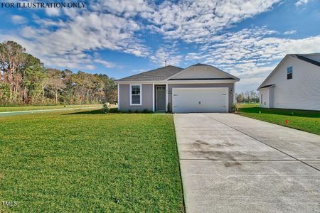 New construction Single-Family house 10405 Hamish Drive, Zebulon, NC 27597 Darcy II- photo 0