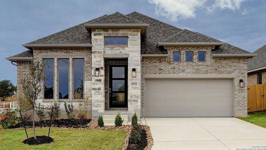 New construction Single-Family house 10135 Sumlin Ct, San Antonio, TX 78254 plan 2474W - image