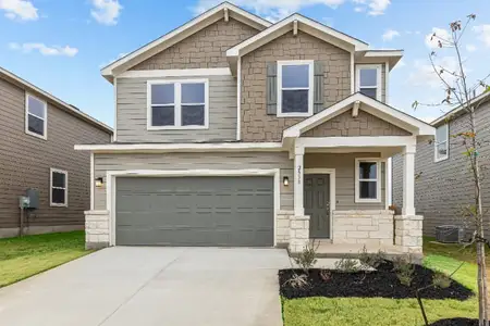 New construction Single-Family house 12411 Spike Hts, San Antonio, TX 78245 plan Rudy - 1900 - image