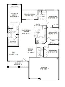 New construction Single-Family house 5467 Buckeye Bend Dr, St. Cloud, FL 34772 plan Westin II - image 3