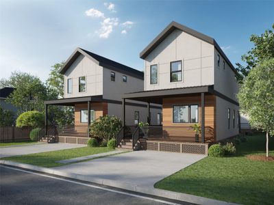 New construction Single-Family house 3518 Delhi St, Houston, TX 77022 - image