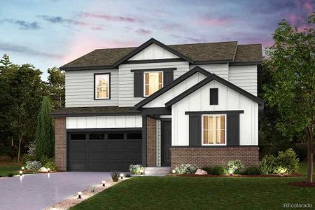 New construction Single-Family house 14114 Deertrack Ln, Parker, CO 80134 plan Shenandoah - image