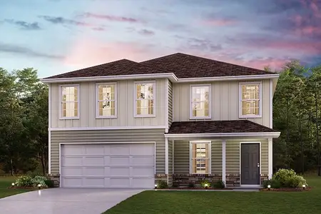 New construction Single-Family house 4065 Green Peak Pkwy, Covington, GA 30016 plan Kingston - image