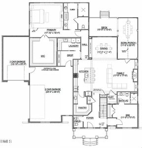 New construction Single-Family house 100 Bonica Creek Dr, Garner, NC 27529 - image