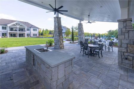 New construction Condo house 4539 Watervale Wy, Unit 267, Peachtree Corners, GA 30092 plan The Baldwin - image 3