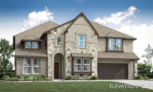New construction Single-Family house 153 Chapowits Dr, Godley, TX 76044 plan Bellflower III - image