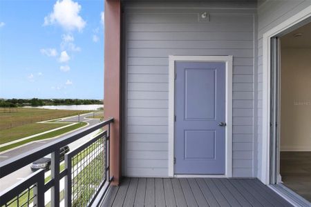 New construction Condo house 7545 Laureate Blvd, Unit 7303, Orlando, FL 32827 plan Chestnut - image