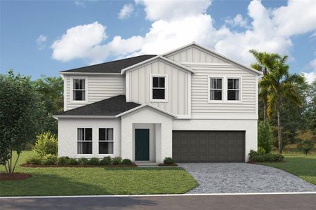 New construction Single-Family house 2080 Stillview Pass, Zephyrhills, FL 33541 The Catalina- photo 0