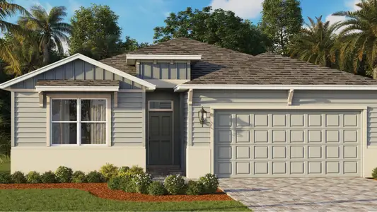 New construction Single-Family house 4091 Hollingsworth Dr Se, Palm Bay, FL 32909 plan Delray - image