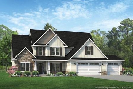 New construction Single-Family house 136 Leaning Pine Circle Spg, Spring Lake, NC 28390 - image