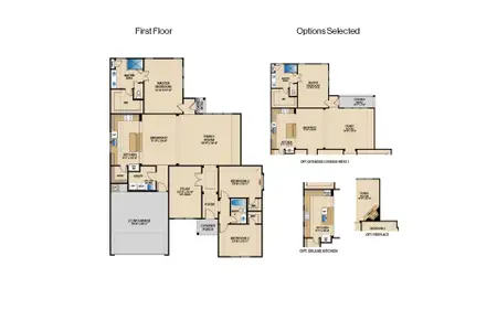 New construction Single-Family house 3821 Maize Ave, Heartland, TX 75114 plan 3821 - image