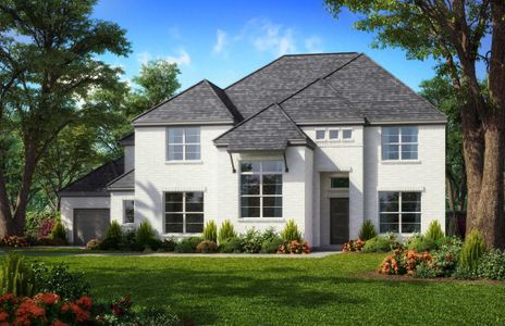 New construction Single-Family house 3020 Dynasty Dr, Leander, TX 78641 plan Crockett - SH 7414 - image