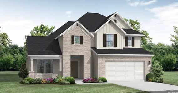 New construction Single-Family house 524 Paramus Park, Cibolo, TX 78108 plan Brookshire - image
