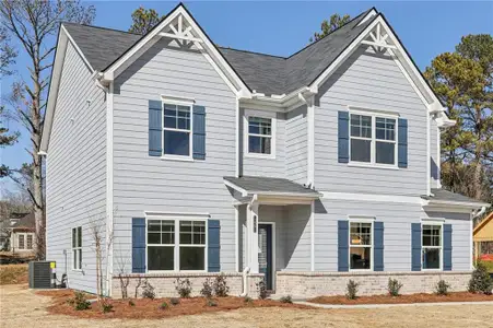 New construction Single-Family house 1371 Stephens View Dr, Loganville, GA 30052 plan The Brentwood - image