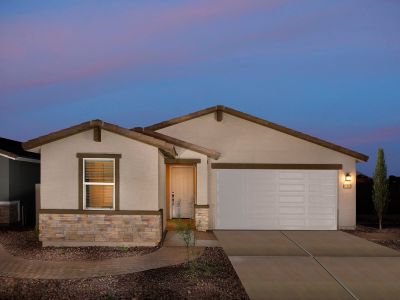 New construction Single-Family house 17335 W Sanna Street, Waddell, AZ 85355 Carson- photo 0