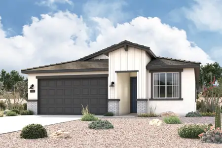 New construction Single-Family house 48122 W Cowgirl Rd, Maricopa, AZ 85139 plan Heron - image