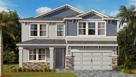 New construction Single-Family house Zephyrhills, FL 33541 plan Coral - image