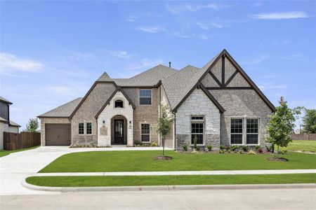 New construction Single-Family house 421 Curtiss Dr, Fate, TX 75087 Birchwood 2FSW (w/Media)- photo 0