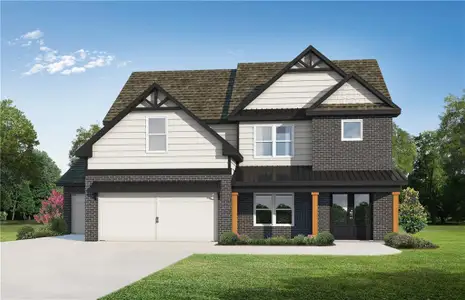 New construction Single-Family house 8275 Crooked Creek Dr, Cumming, GA 30028 - image