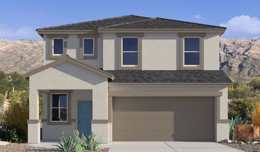 New construction Single-Family house 6152 E Campolina Tr, Tucson, AZ 85756 plan Madison - image