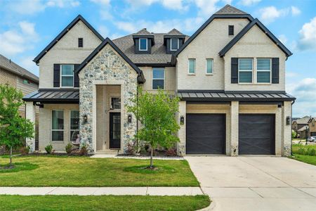 New construction Single-Family house 1207 Turkey Trot Dr, Mansfield, TX 76063 plan Hillcrest 2F (w/Media) - image