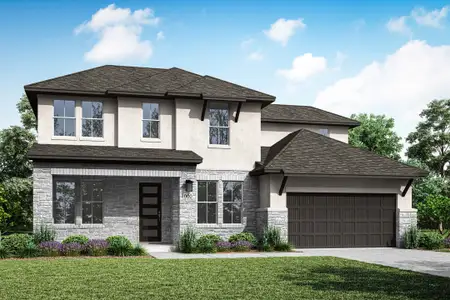 New construction Single-Family house 200 Statue Dr, Liberty Hill, TX 78642 plan Davenport - image