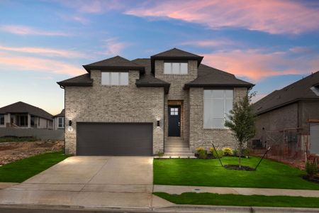 New construction Single-Family house 417 Texas Sky Dr, Georgetown, TX 78628 plan Goodrich - image