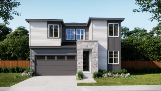 New construction Single-Family house 17572 Big Foot Trl, Parker, CO 80134 plan Whistler - image