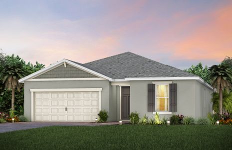 New construction Single-Family house 1939 Spring Shower Circle, Kissimmee, FL 34744 Palmary- photo 0