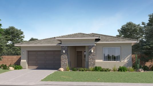 New construction Single-Family house 3393 E Aglio Ave, San Tan Valley, AZ 85143 plan Juniper Plan 4584 - image