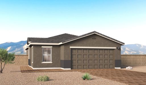 New construction Single-Family house 752 W Calle Manolete, Sahuarita, AZ 85629 plan Aloe - C30A - image