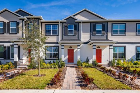 New construction Townhouse house 827 Creeping Fig, Apopka, FL 32703 plan Rutland - image