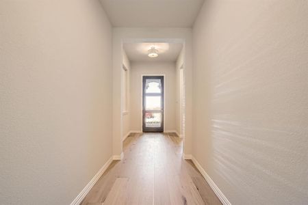 Entryway featuring light hardwood / wood-style flooring