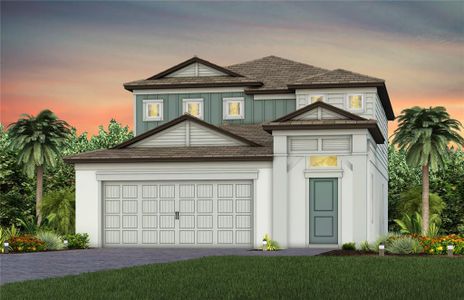 New construction Single-Family house 11346 Meadow River Wy, Parrish, FL 34219 plan Pinecrest - image