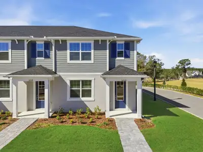 New construction Townhouse house 5208 Greenshade Grove Ave, Apopka, FL 32712 plan Catalina II - image